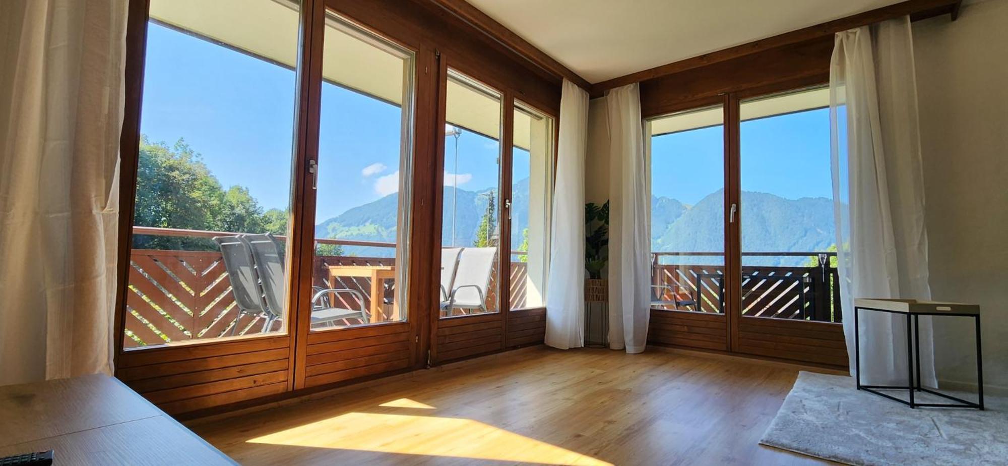 Solohike Mountainview Appartement Seelisberg Buitenkant foto